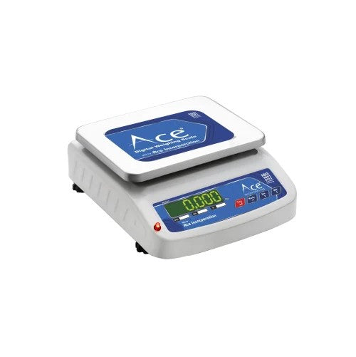 Ace 20kg x 1g Table Top Commercial Digital Weighing Scale