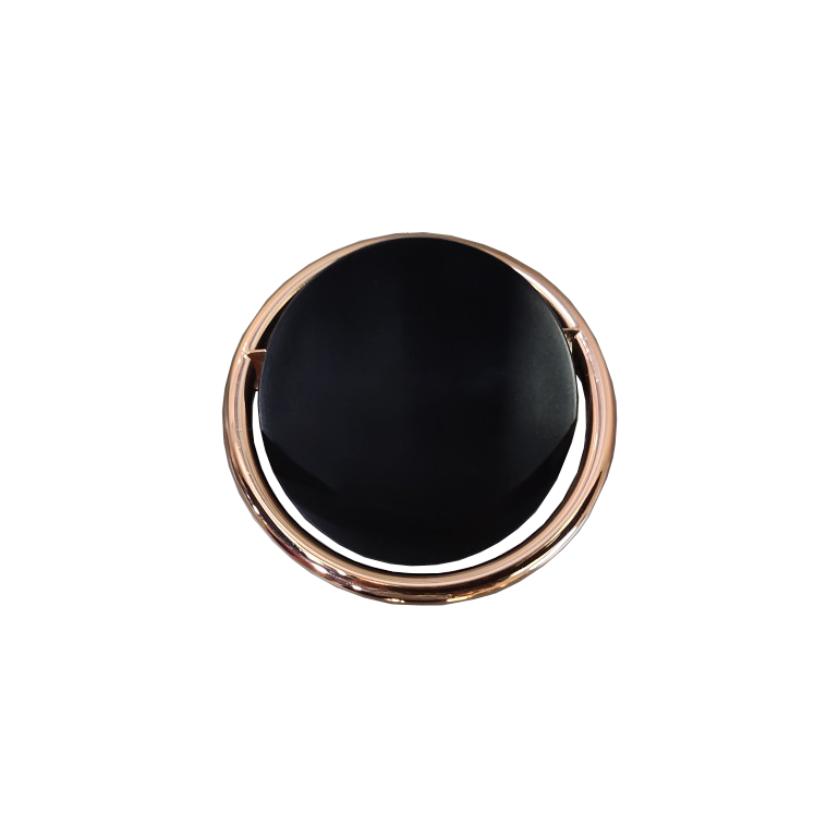 Aranze Black Zinc Cabinet Knob - 2-Inch Size, Includes 1 Piece