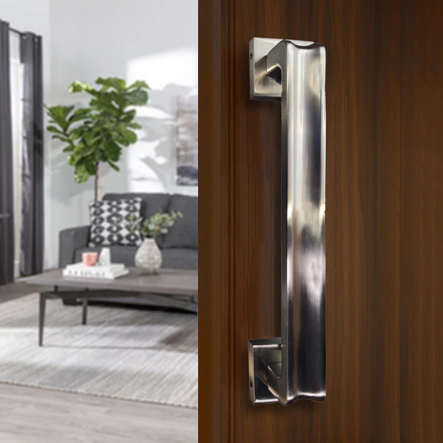 Aranze Aluminium Satin Finish 12-Inch Pull Handle - One Piece