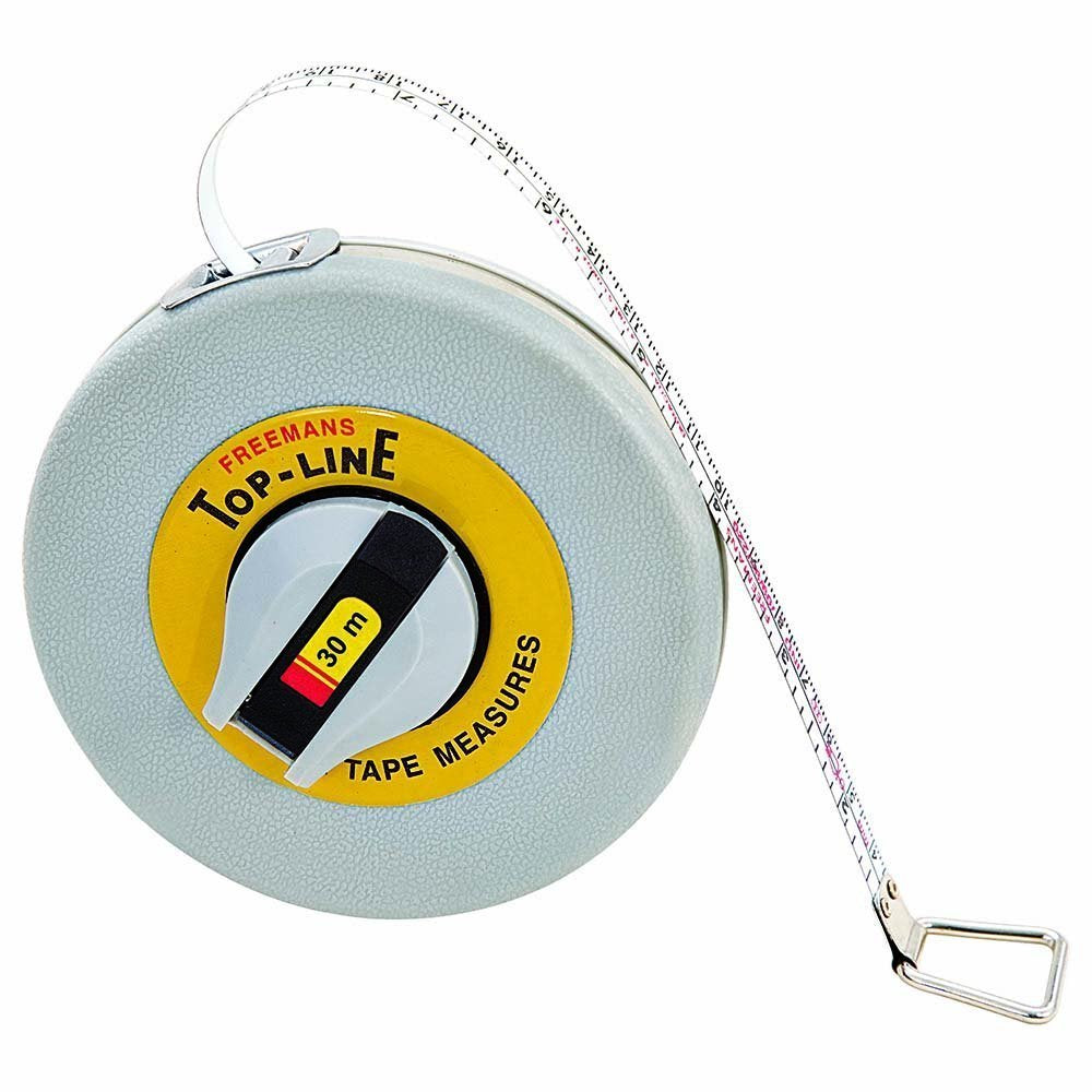 Freemans TW30 Steel Top Line Measuring Tape - 30m