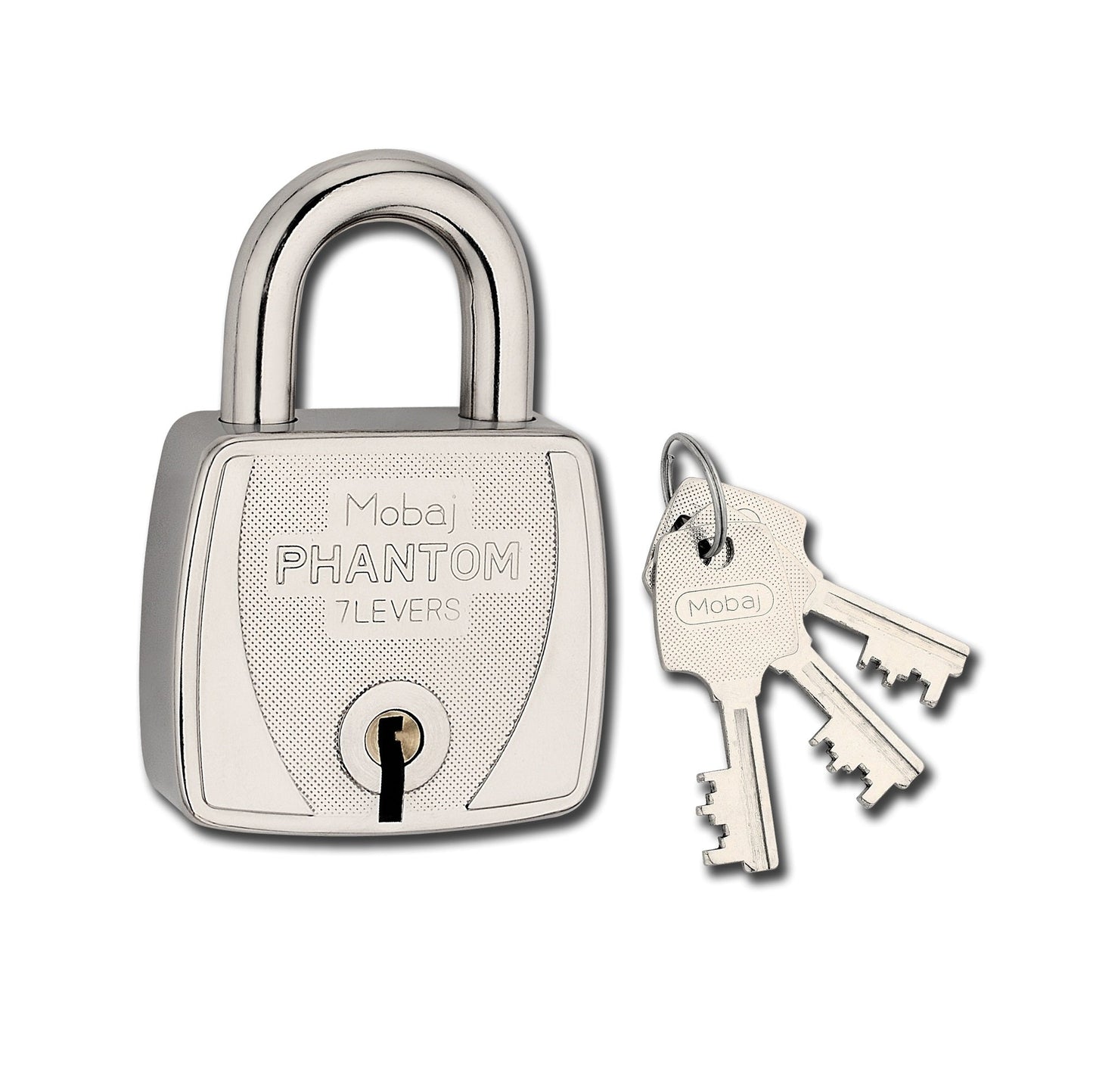 Mobaj 60mm Phantom Padlock - 3 Keys