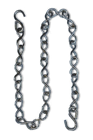 Aranze Stainless Steel Zula Chain Set With S Hooks, 7Ft Chain Each, Set of 4 Chains