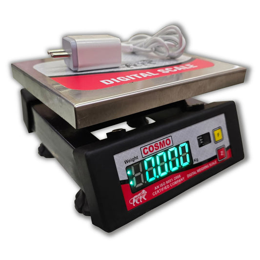 Cosmo 30kg x 1g Micro Mini Chicken Commercial Digital Weighing Scale, 160x180mm