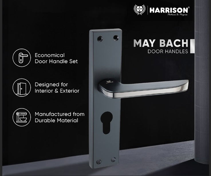 Harrison Maybach Mortice Lock With Handle Set