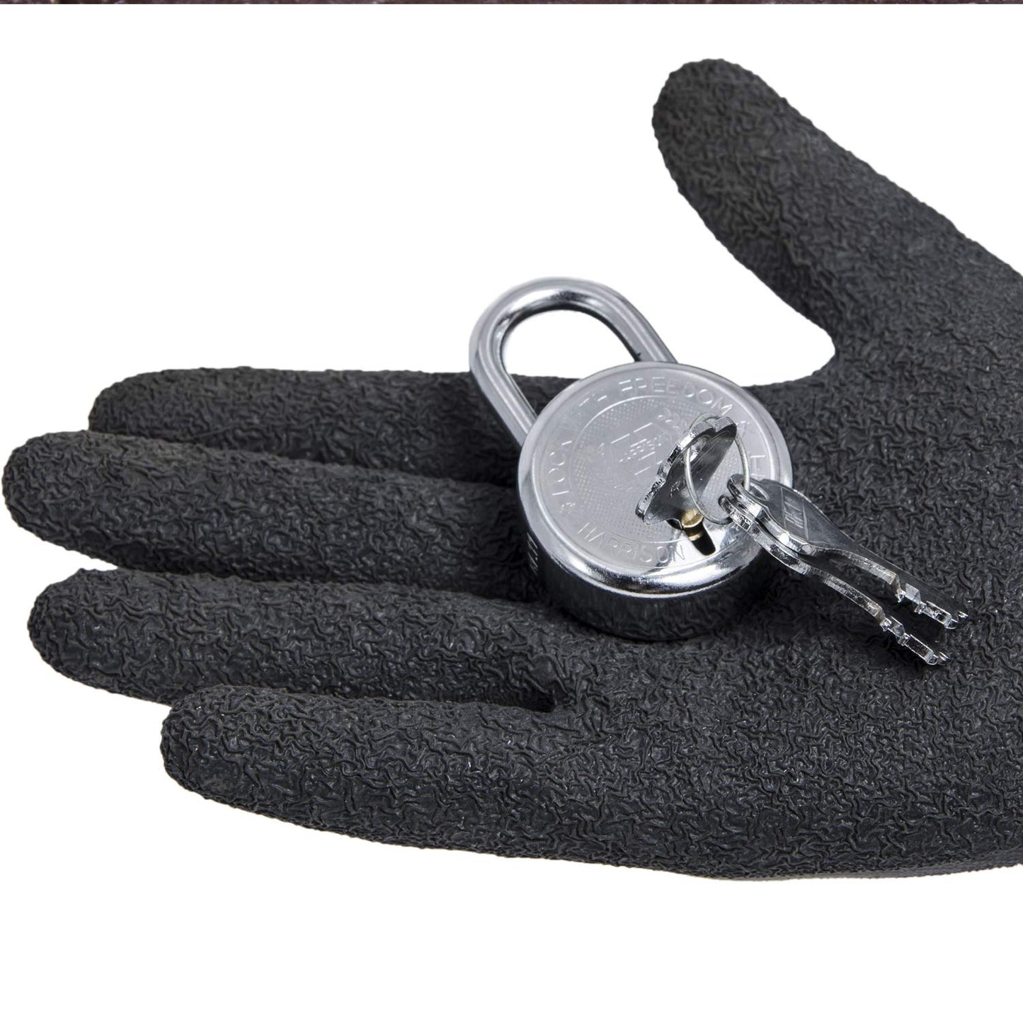 Harrison (C-0279) 70mm T-26/BCP Premium Round Padlock - 3 Keys