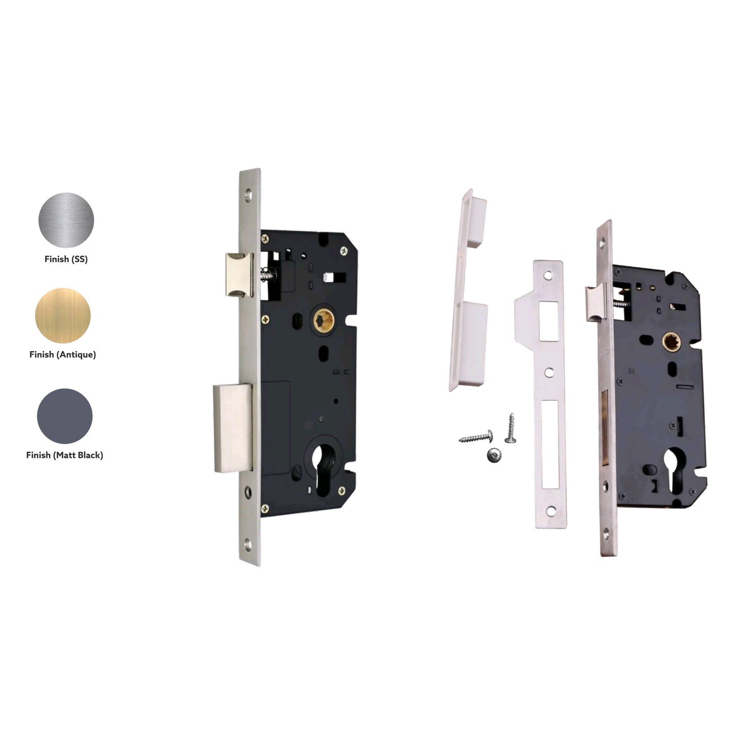 Harrison Maybach Mortice Lock With Handle Set