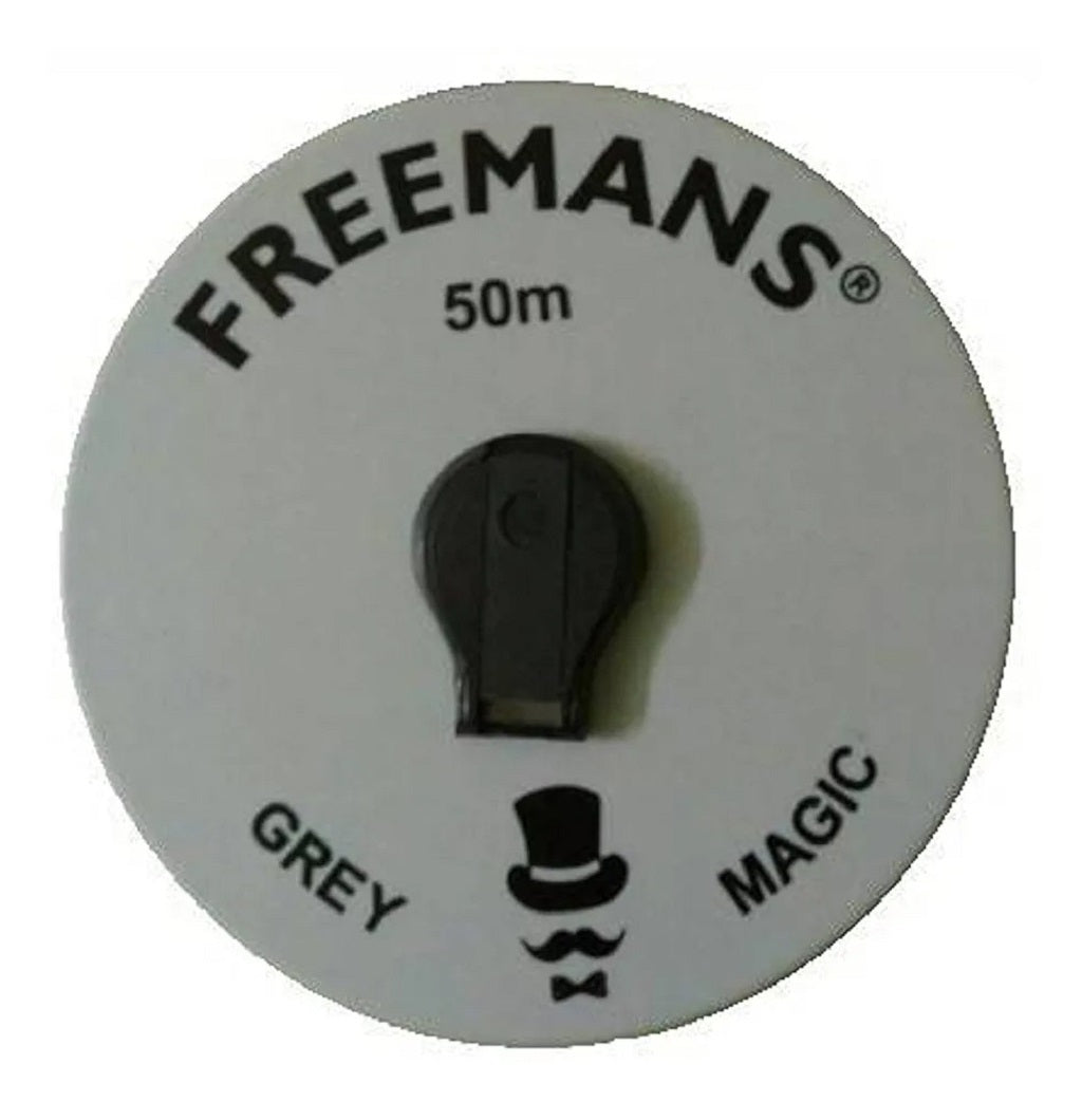 Freemans FM50 Fiberglass Grey Magic Measuring Tape - 50m