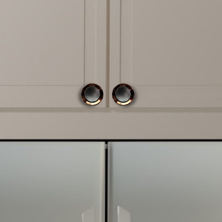 Aranze Rose Gold Zinc Cabinet Knob - 2-Inch Size, Includes 1 Piece