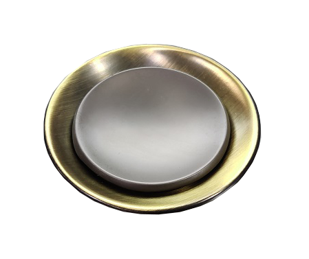 Aranze Black Zinc Cabinet Knob - 2-Inch Size, Includes 1 Piece