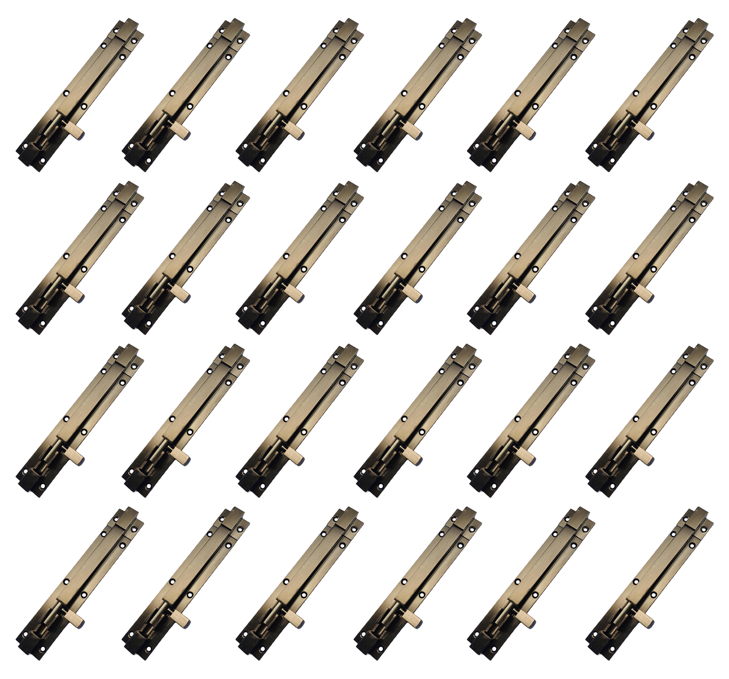Aranze DSTB_6 Tower Bolt For Doors And Windows, Brown Finish