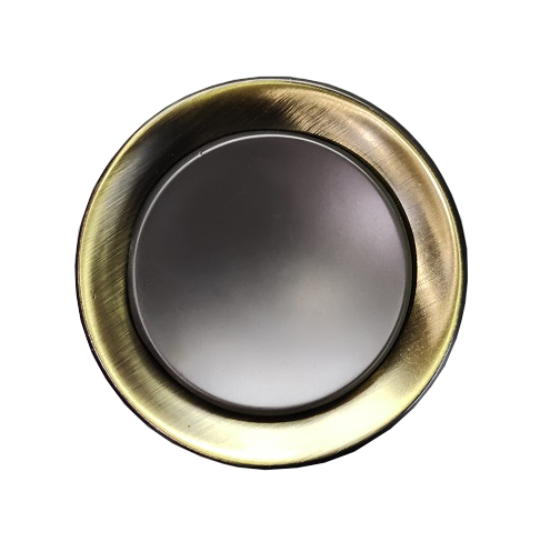 Aranze Black Zinc Cabinet Knob - 2-Inch Size, Includes 1 Piece