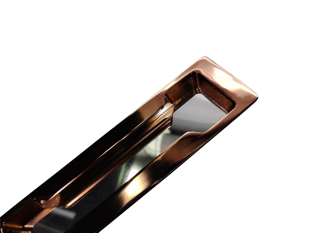 Aranze Zinc Rose Gold Sliding Handle - Elegant Style, 1 Piece