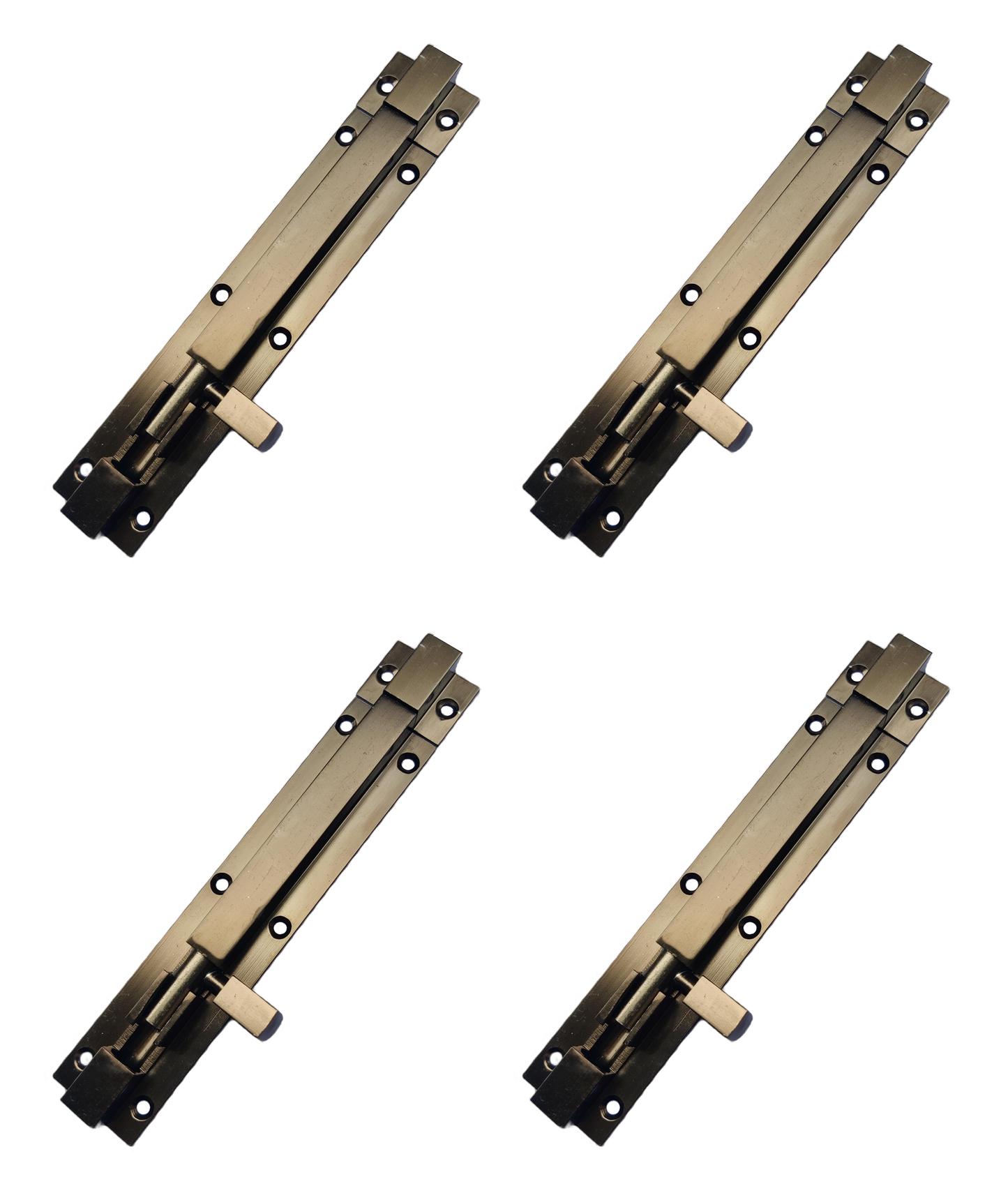 Aranze DSTB_6 Tower Bolt For Doors And Windows, Brown Finish