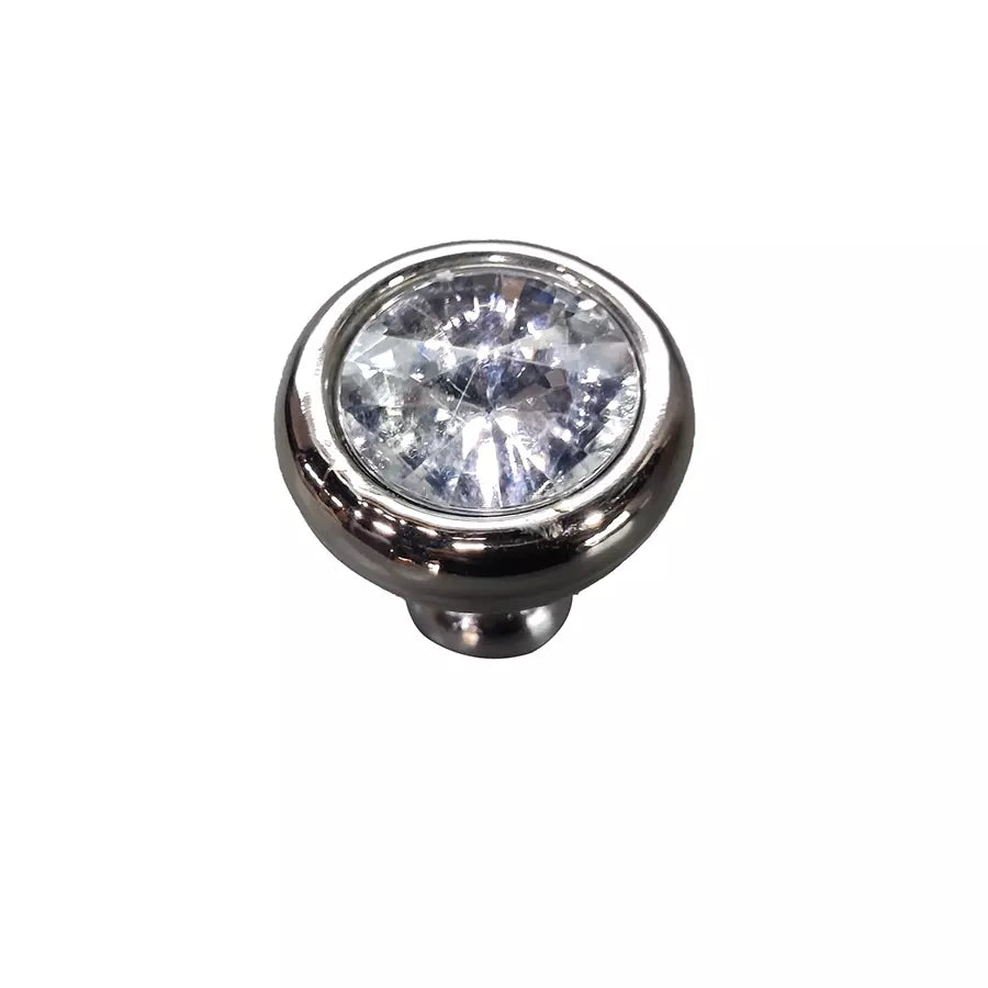 Aranze Zinc Chrome Finish Cabinet Knob - 1-Inch Size, Includes 1 Piece