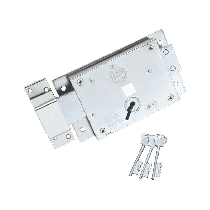 Harrison (C-0227A) Supreme/BCP Godown Lock For Main Door - 3 Keys