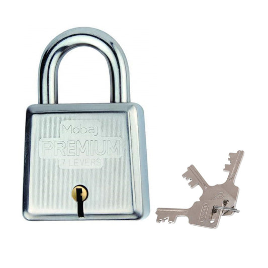 Mobaj 50mm Premium Padlock - 3 Keys