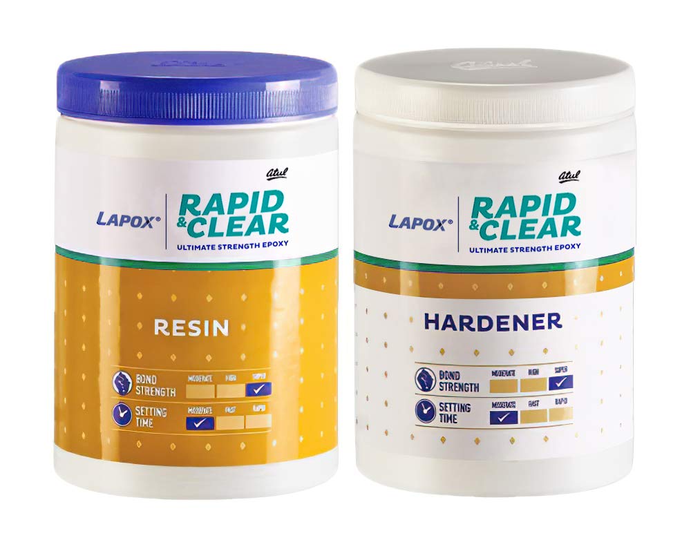 Lapox Rapid And Clear Jar Rapid Setting Clear Epoxy Adhesive