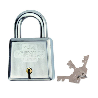 Mobaj 70mm Premium Padlock - 3 Keys