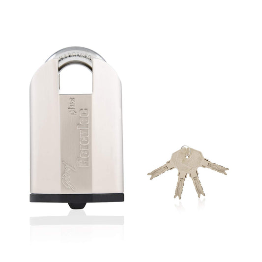 Godrej (C-5485) Herculoc Plus 3KS Premium Padlock - 4 Keys