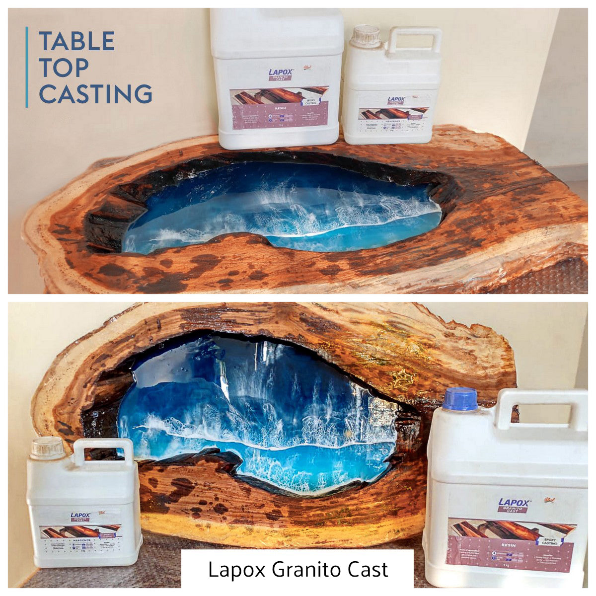 Lapox 12 Kg Granito Cast Two-Component Epoxy Casting