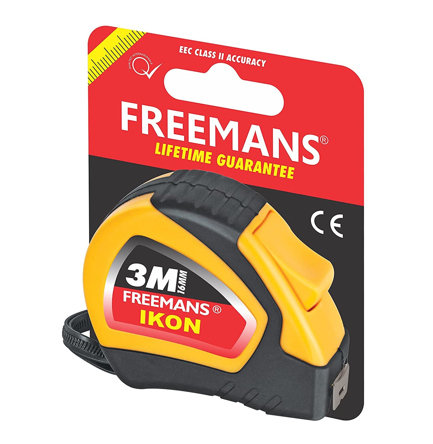 Freemans Ikon 3m:16mm Steel Measuring Tape
