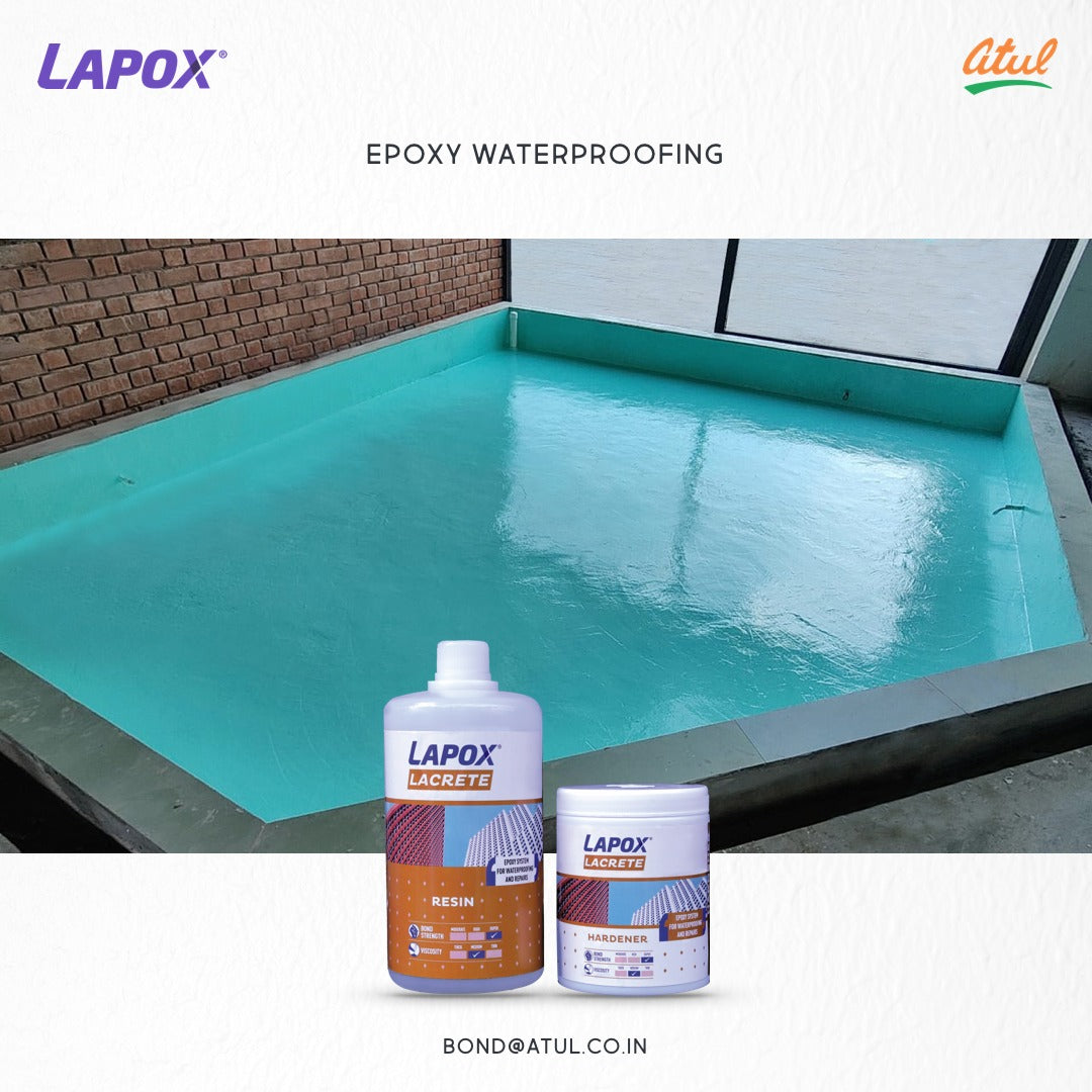 Lapox Lacrete Epoxy Adhesive For Waterproofing, Concrete Repair and Strengthening of Structures