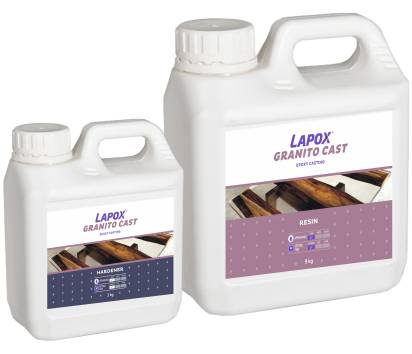 Lapox 12 Kg Granito Cast Two-Component Epoxy Casting