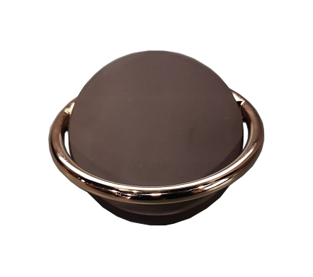 Aranze Rose Gold Zinc Cabinet Knob - 2-Inch Size, Includes 1 Piece